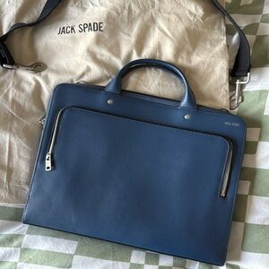NWOT Jack Spade Laptop Briefcase Messenger